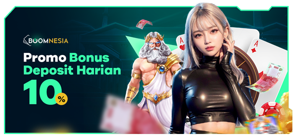 BONUS HARIAN DEPOSIT SLOT GAMES 10%